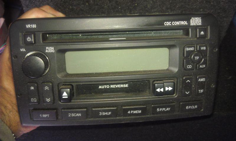 Toyota factory double din am fm cassette cd player *** free shipping ***
