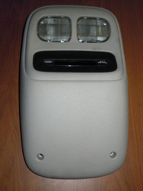 1994 1995 1996 1997 dodge ram lighted overhead console with compass and gauges 