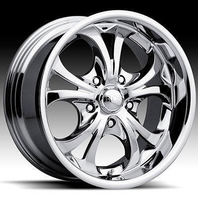 Boss wheels, style 304, 20 x 8.5, 5 x 135mm, chrome