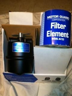 Motor guard m100 air filter kit  ( m-60 filter & 2 elements)