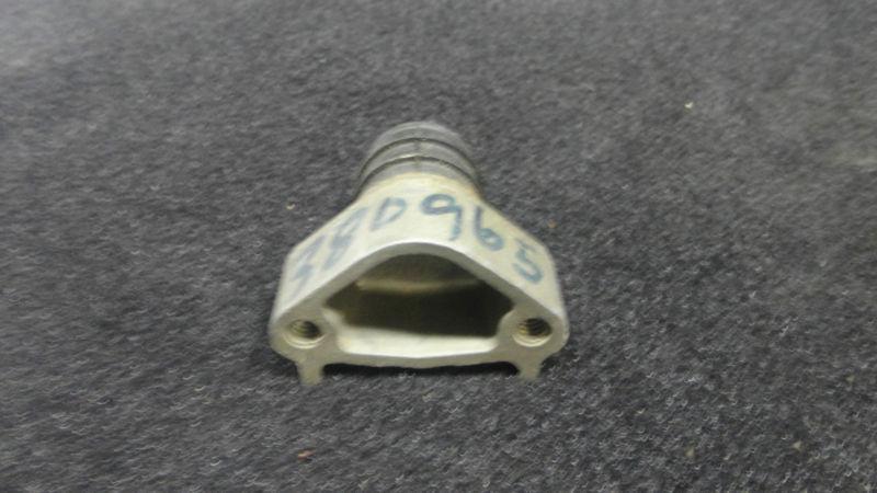 Lower front rubber mount #380965, #0380965 1968-1973 9hp johnson/evinrude #1