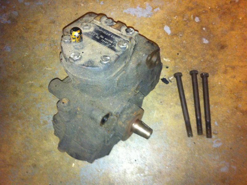 1968 1969 1970 dodge charger coronet plymouth satellite belvedere a/c compressor