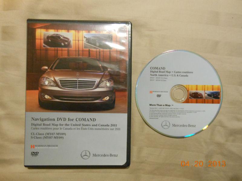 10.0 navigation dvd 2007 2008 2009 mercedes s cl class s550 cl600 cl550 cl63