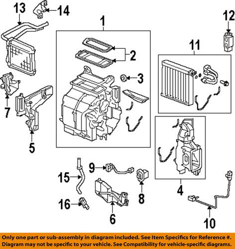 Honda oem 79335-tf0-g01 hvac blower motor resistor