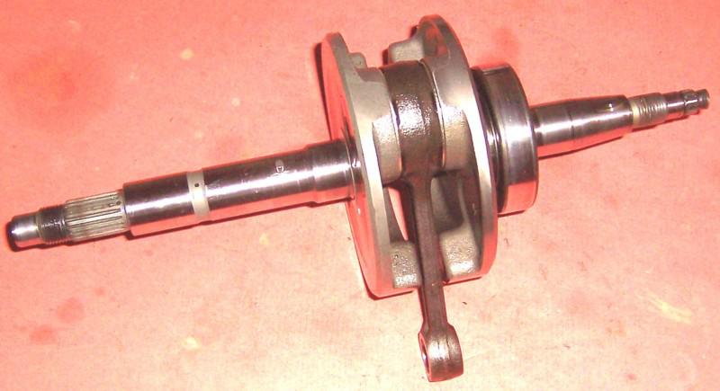 1998 suzuki king quad 300 4 x 4 crankshaft crank shaft for parts only oem part*