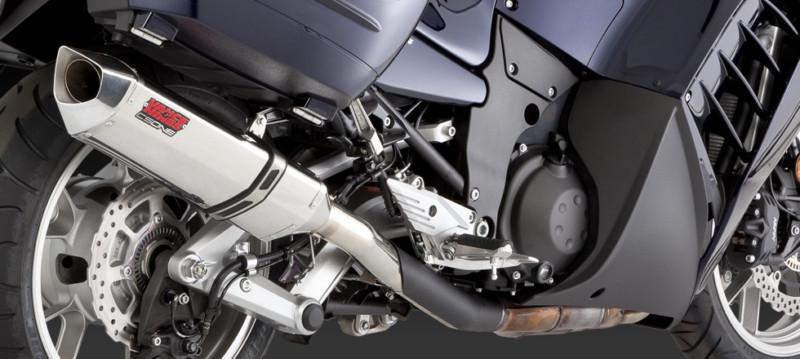 Vance & hines exhaust cs one single stainless kawasaki concours 1400 2009-2012