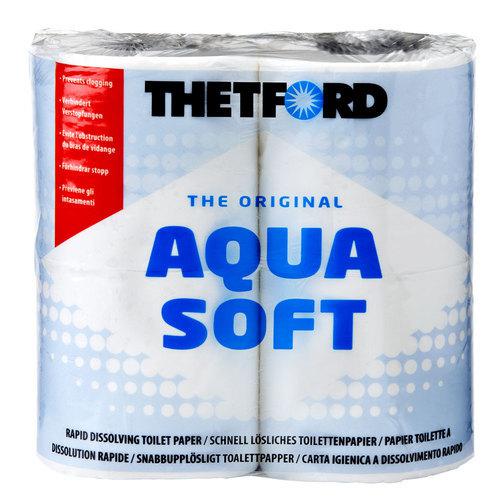 Aqua-soft marine toilet tissue 4 roll pack