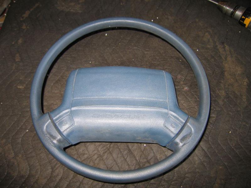  air bag steering wheel. 91-93 caprice wagon, dark blue