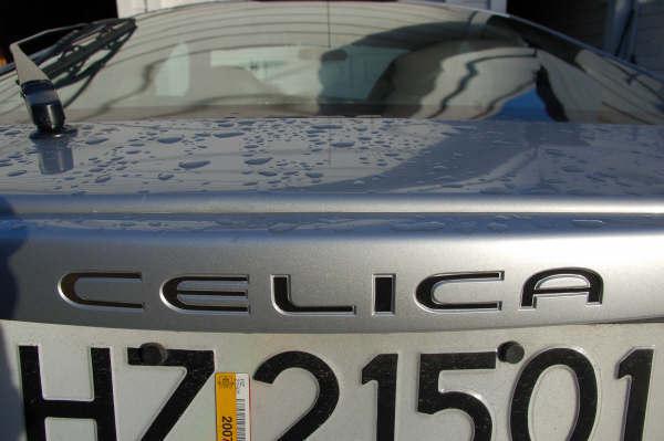 Toyota celica rear bumper valance decals 00 01 02 03 04 05