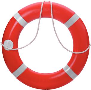 Dock edge 55243f life ring buoy 24 orange us