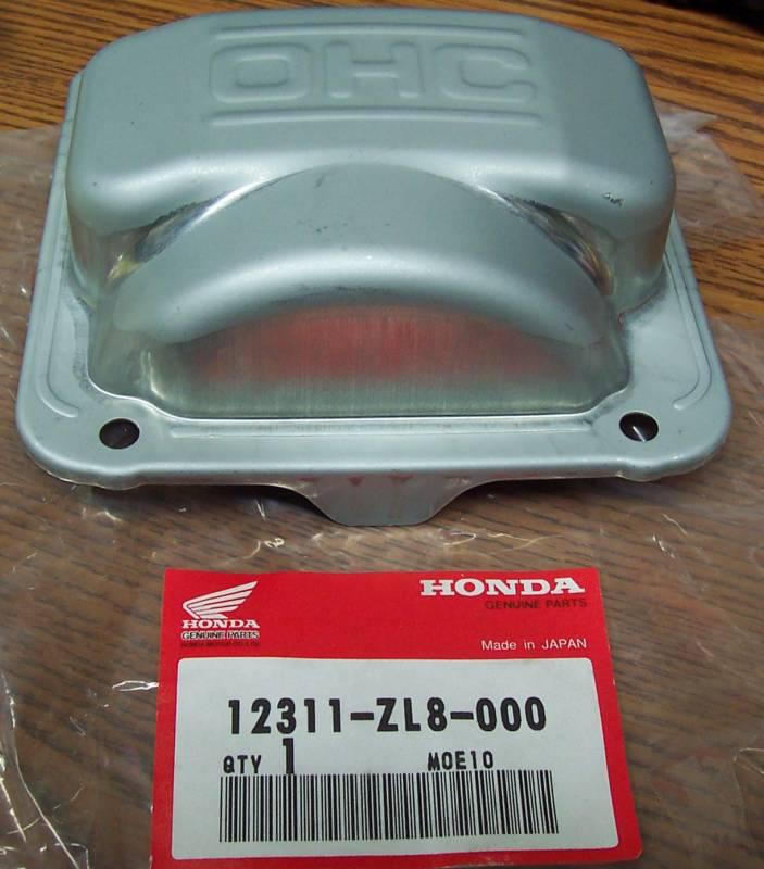 New honda oem part # 12311-zl8-000 valve cover stock
