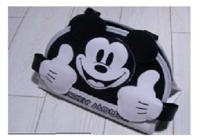 Mickey mouse black & white pattern tissue box case storage bag car use home use