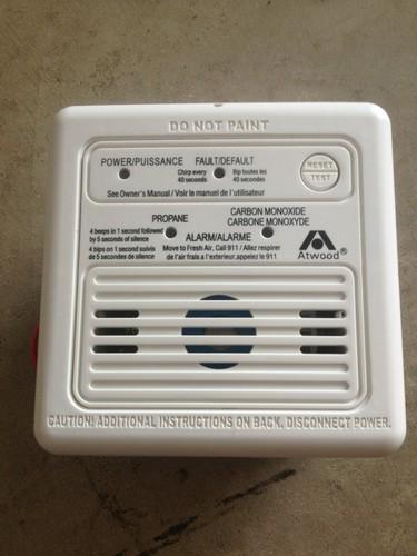 Atwood rv dual lp co gas detector alarm