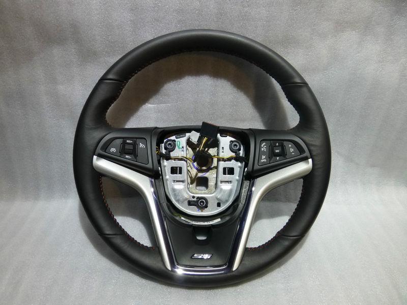 2012 2013 chevy camaro rs ss 2ss factory black leather steering wheel oem