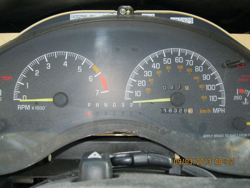 97 grand prix speedometer cluster 258481