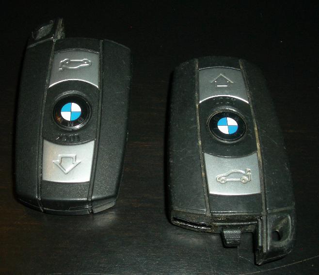 Bmw 3, 5, z3, z4, x5 - set of two smart keys (dealer spare, excellent used)