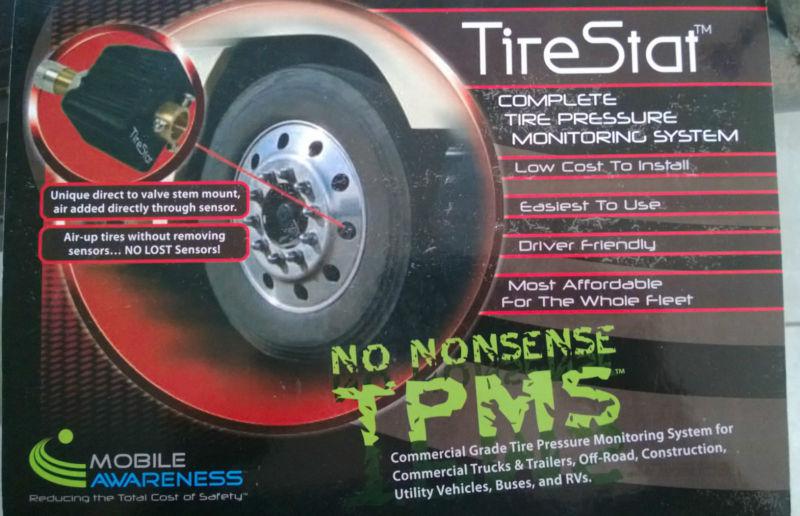 Mobile awareness tirestat complete tire pressure monitoring system nib