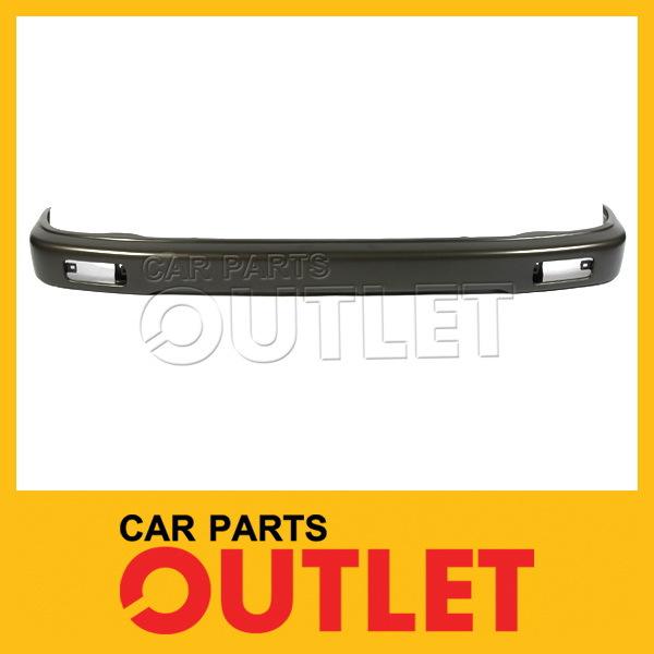 93-98 toyota t100 front bumper to1002126 black impact face bar for 5210134010