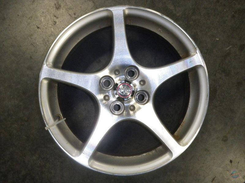 (1) wheel mr2 991971 03 04 05 alloy 80 percent