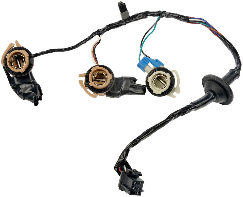 One new tail light wiring harness (dorman 923-015) fits left or right