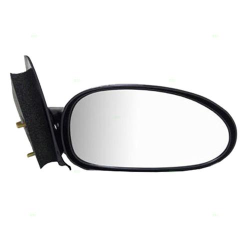 New passengers manual remote side view mirror glass housing 97-02 saturn