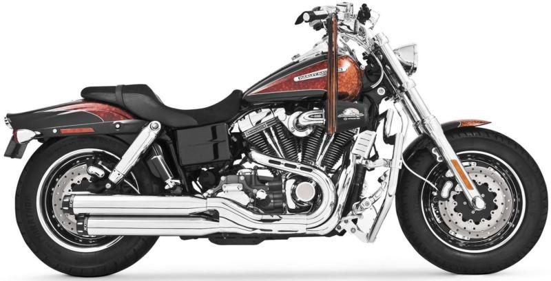 Freedom performance signature slip-ons - chrome body with black tip  hd00192
