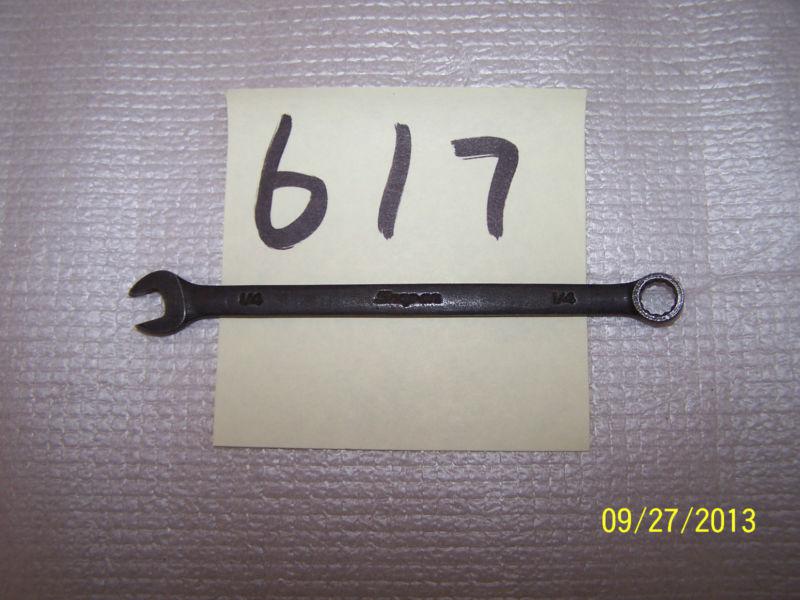 Snap-on 1/4" black wrench goex080b used  #617