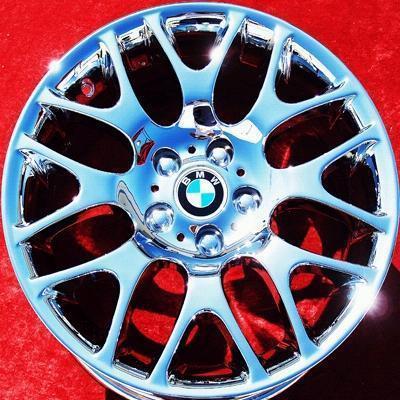 Set of 4 new chrome 18" bmw 328i 330i 335i factory oem e90 wheels rims 59615