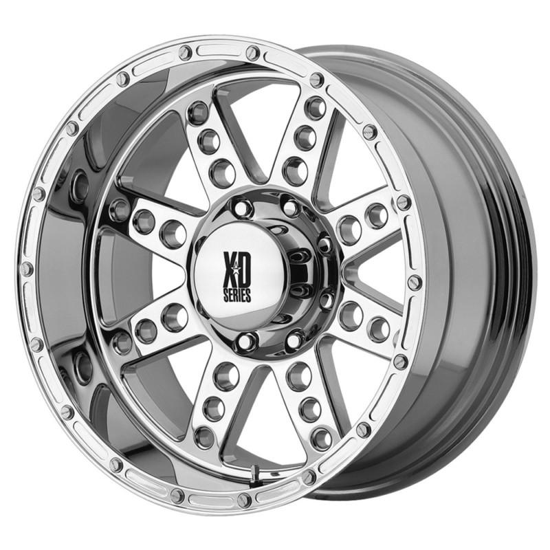 18x9 kmc xd diesel chrome wheel/rim(s) 8x165.1 8-165.1 8x6.5 18-9