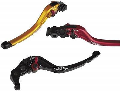 Crg rc2 shorty length clutch lever red 2an-642-h-r