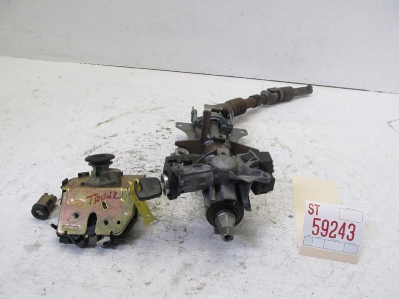 00-06 07 ford focus zx3 steering column ignition switch door trunk lock with key