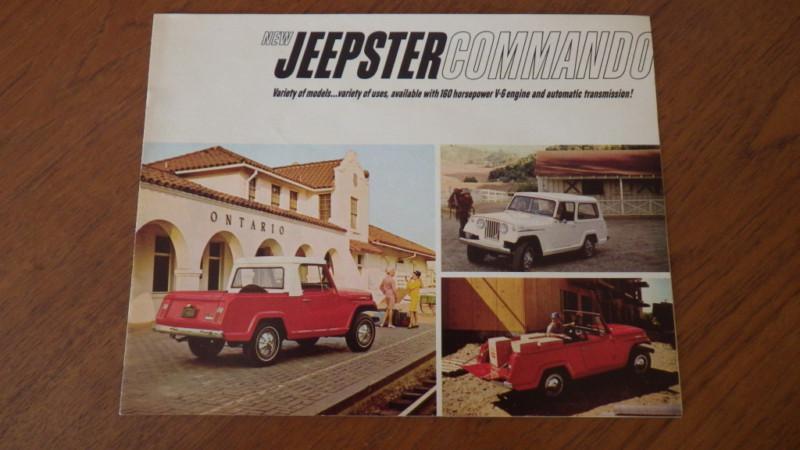 1966 jeepster commando sales brochure