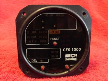 Shadin 14/28 volt digital fuel flow indicator p/n 910501
