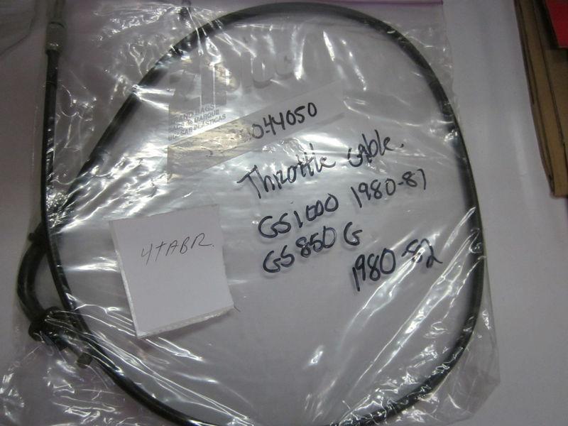 Suzuki gs1000,gs850 1980-82   nos throttle cable 58300-44050