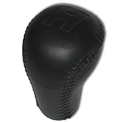 Slp performance leather-wrapped shift knob l-shaped short thread on m16 x 1.50mm