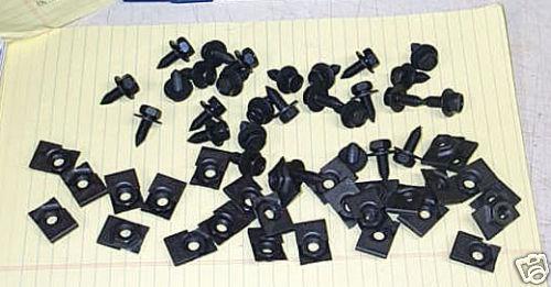 64-67 chevy chevelle front inner fender clips and bolts