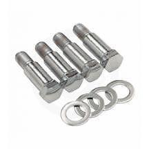 Chrome shock mounting bolts & washers 84'-99' fxst