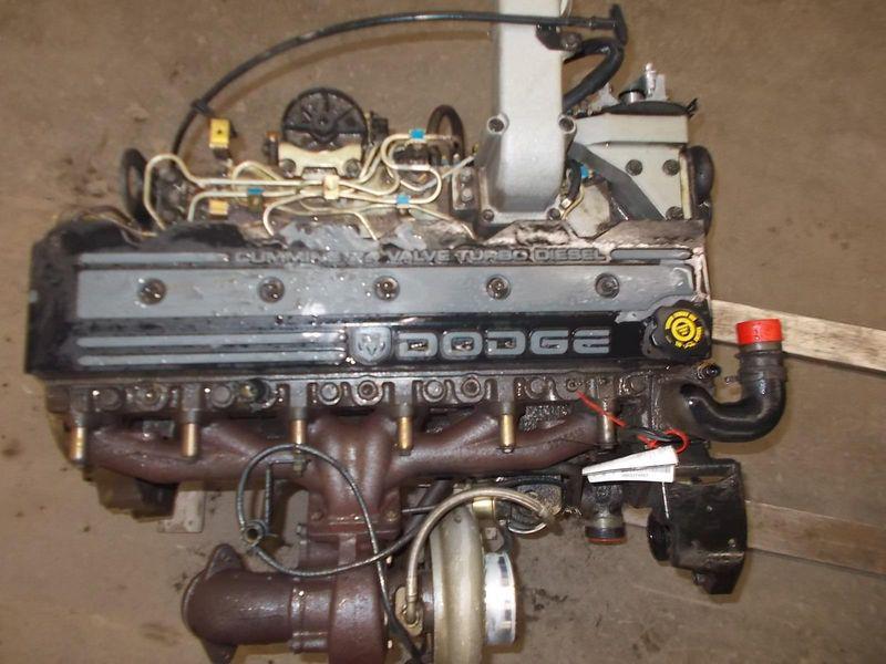 Dodge dodge 3500 pickup engine 5.9l (6-360, diesel), mt, exc. ho; (vin 6) 01