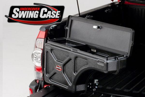 Undercover passenger side swing case/tool box for 2007-2013 silverado/sierra