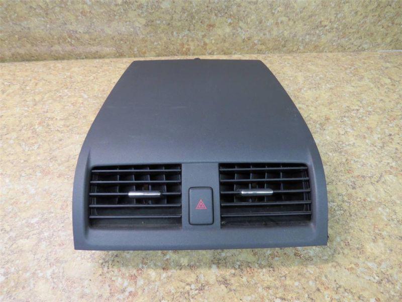 03-07 honda accord oem center dash a/c air vent with hazard switch and panel