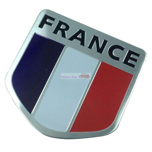 Trunk rear emblems badge sticker decal france land flag for citroen citroën  c3