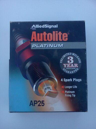 4 autolite spark plugs ap25 marine or auto cross with ngk ur41x brand new