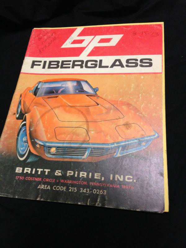 Bp fiberglass britt & pirie 1973 catalog