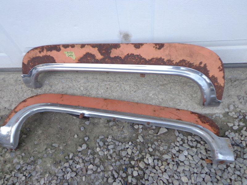 1954 1955 cadillac fender skirt deville fleetwood caddy