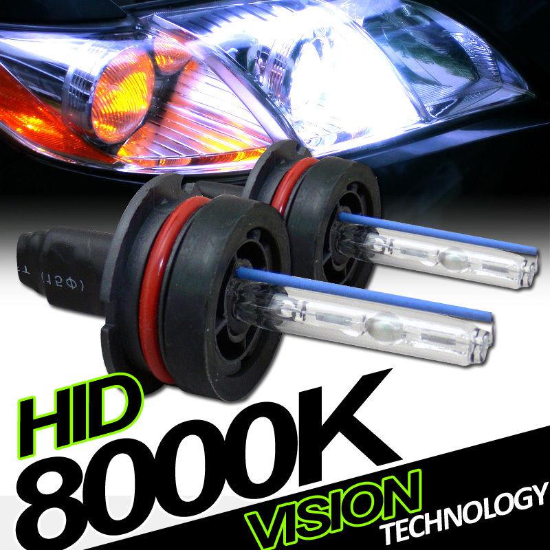 2pc 9007/hb5 bulb 8000k xenon hid conversion kit head light lamp high beam 35w 3