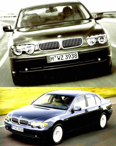2002 bmw 745i & 745il deluxe factory brochure-bmw