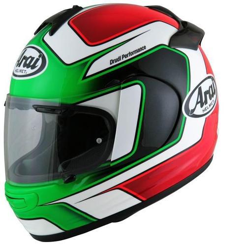 Arai vector 2 graphics motorcycle helmet guigliano frost xx-large