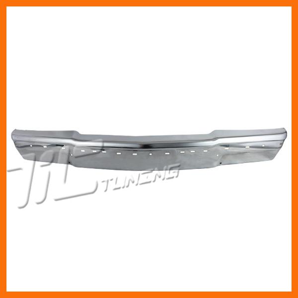 1988-1991 ford crown victoria front bumper face bar w/ pad hole w/o bracket