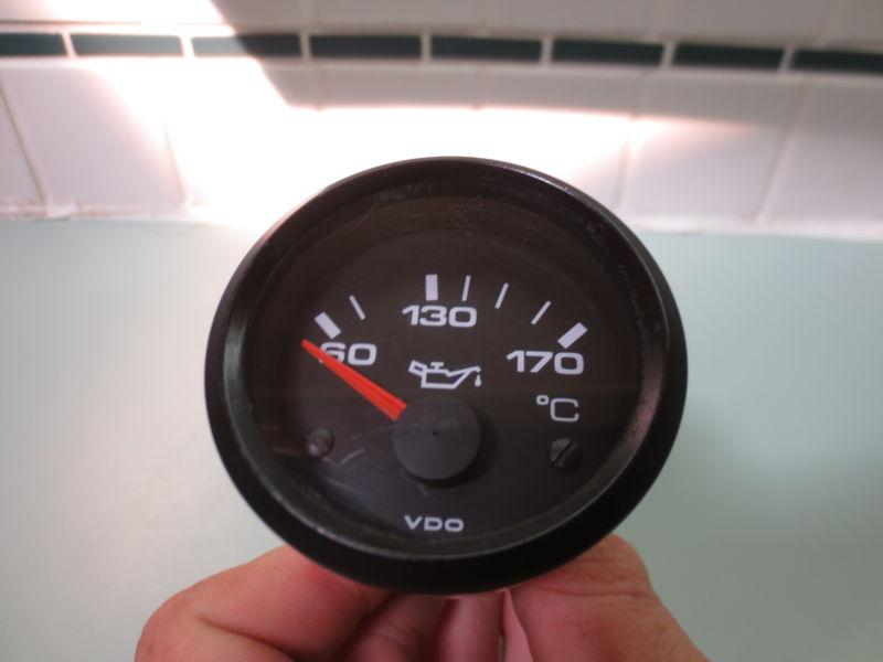 Porsche audi vw oem vdo oil temperature gauge 893919541