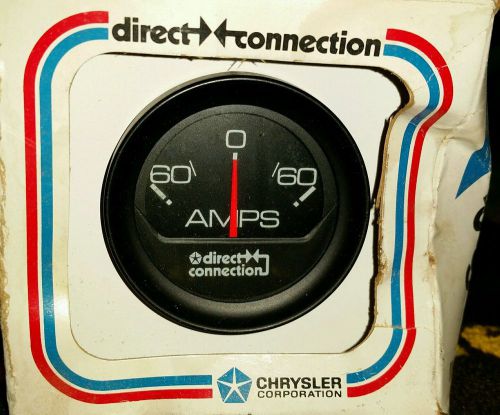 Mopar direct connection ammeter